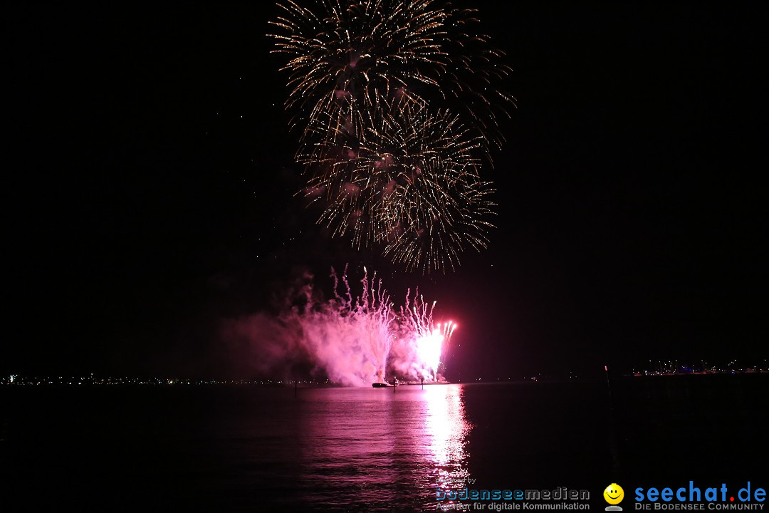 SEENACHTFEST mit Feuerwerk: Konstanz am Bodensee, 12.08.2017