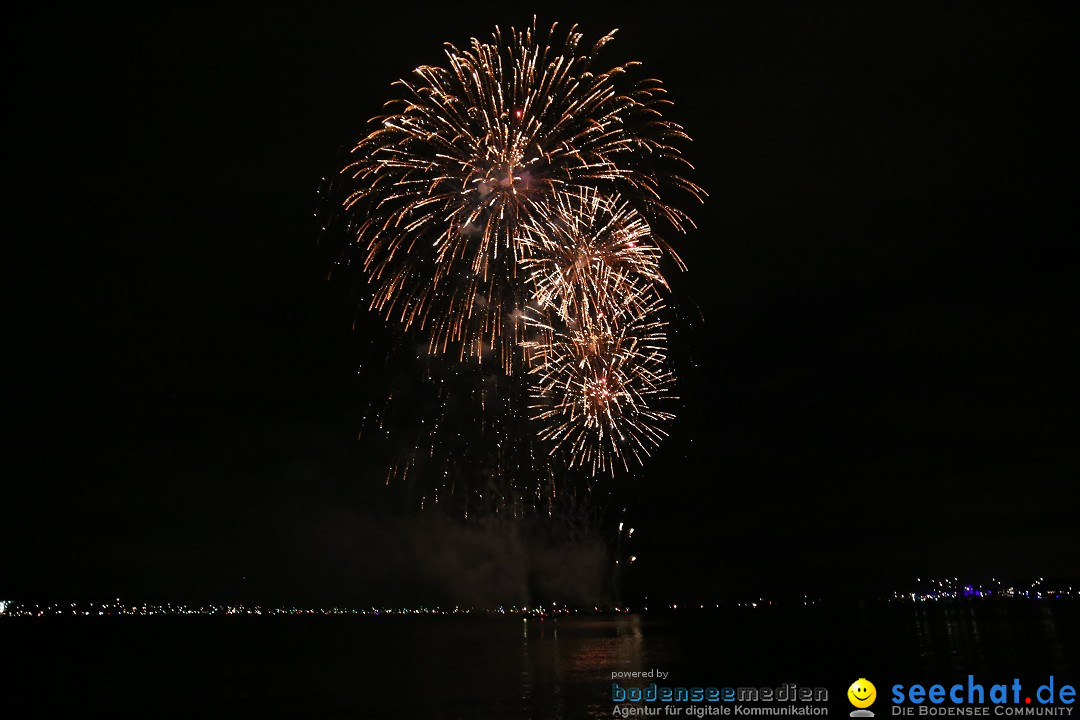 SEENACHTFEST mit Feuerwerk: Konstanz am Bodensee, 12.08.2017