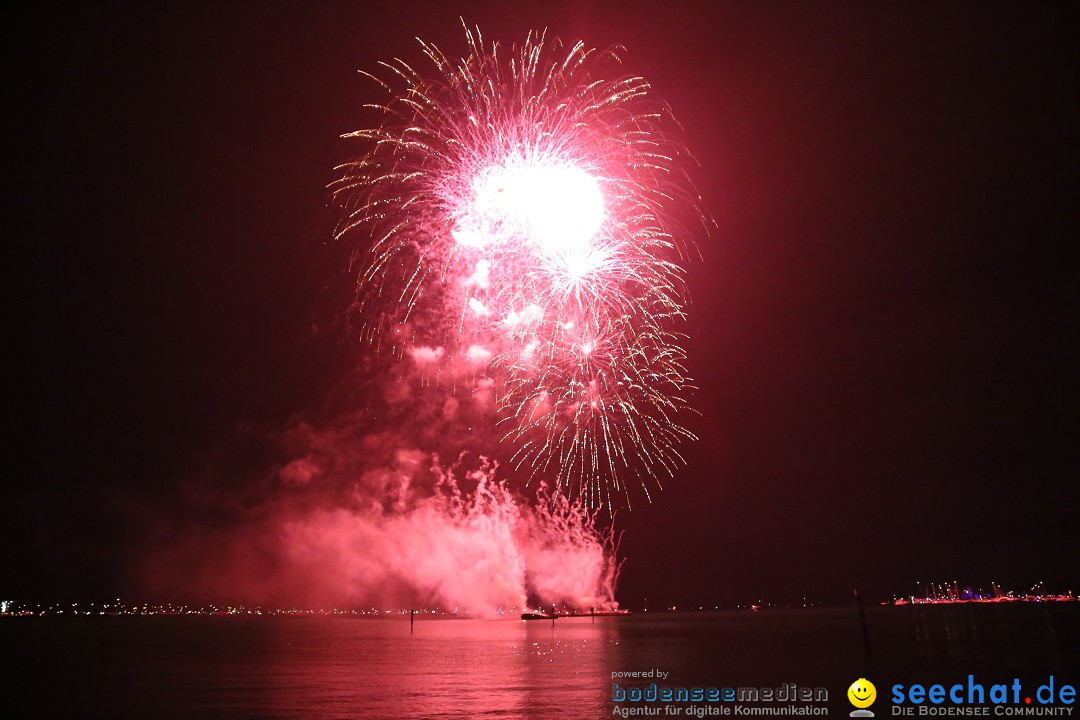 SEENACHTFEST mit Feuerwerk: Konstanz am Bodensee, 12.08.2017