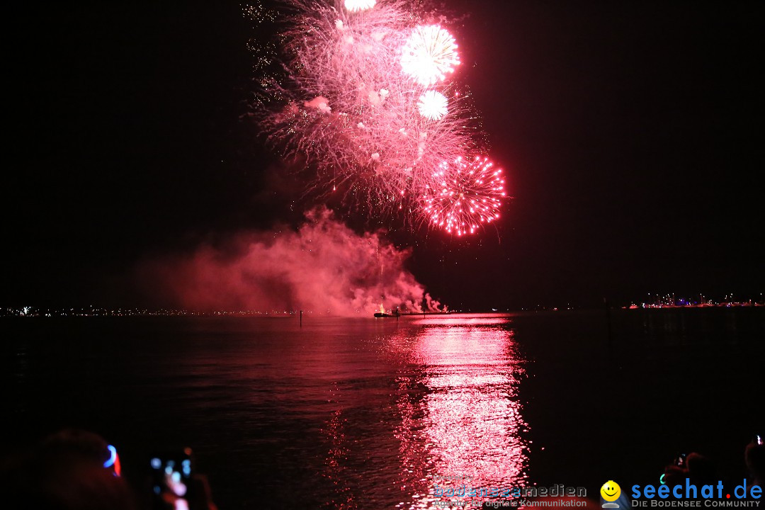 SEENACHTFEST mit Feuerwerk: Konstanz am Bodensee, 12.08.2017