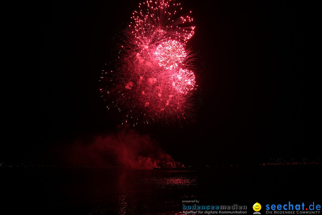 SEENACHTFEST mit Feuerwerk: Konstanz am Bodensee, 12.08.2017