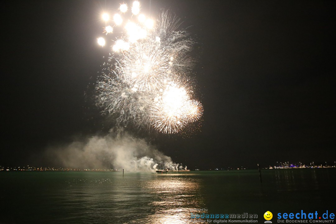 SEENACHTFEST mit Feuerwerk: Konstanz am Bodensee, 12.08.2017