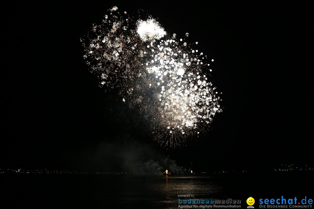 SEENACHTFEST mit Feuerwerk: Konstanz am Bodensee, 12.08.2017