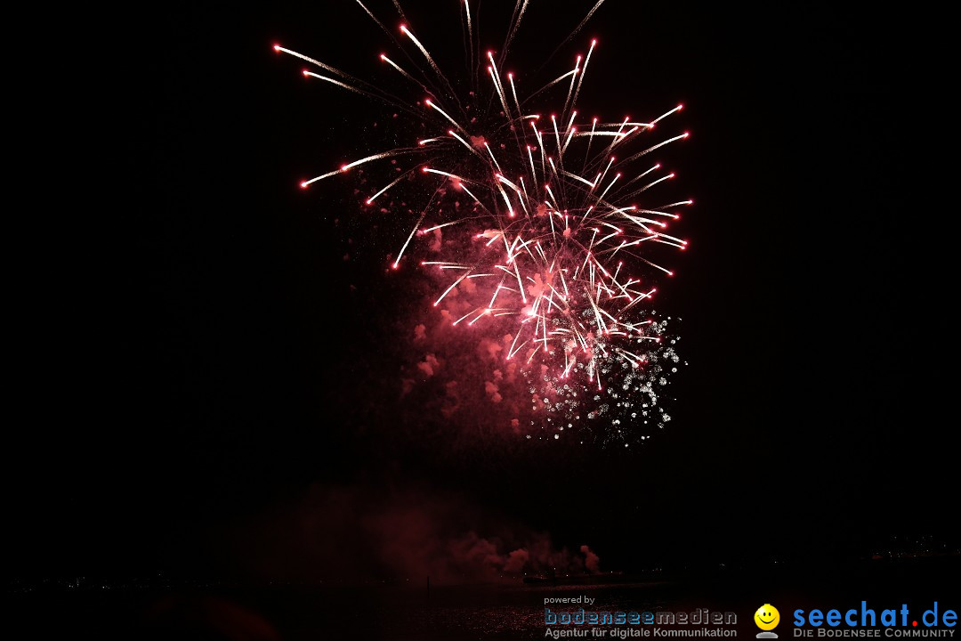 SEENACHTFEST mit Feuerwerk: Konstanz am Bodensee, 12.08.2017