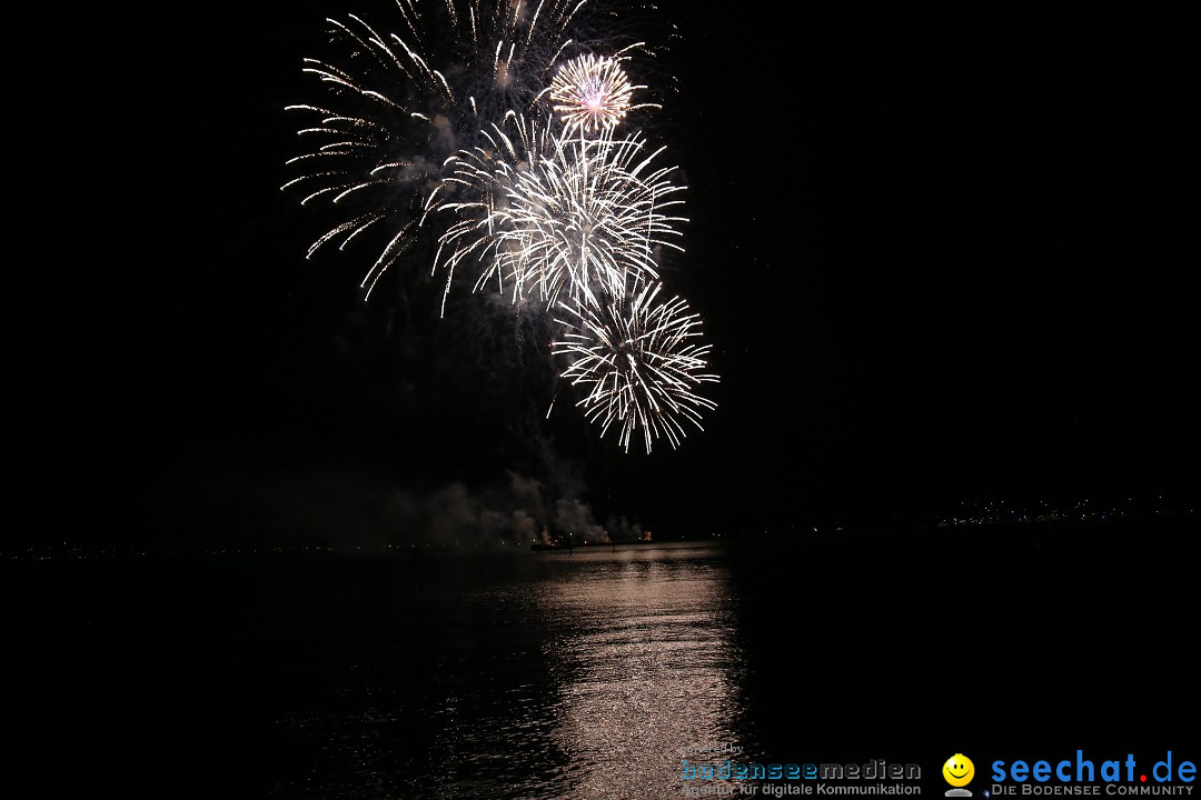 SEENACHTFEST mit Feuerwerk: Konstanz am Bodensee, 12.08.2017