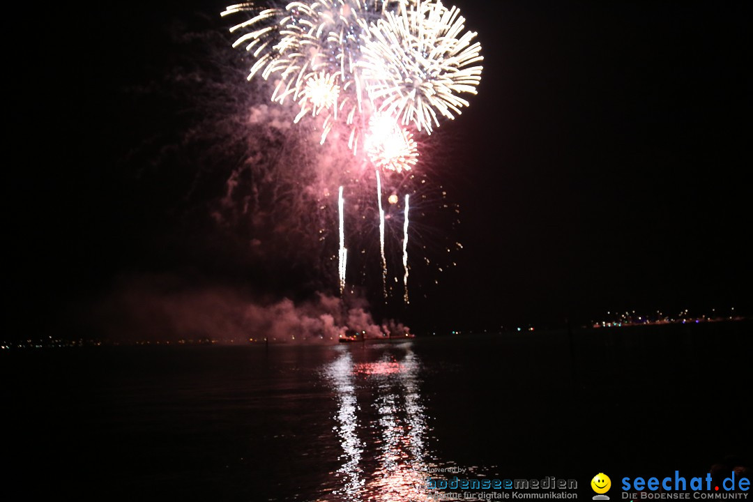 SEENACHTFEST mit Feuerwerk: Konstanz am Bodensee, 12.08.2017