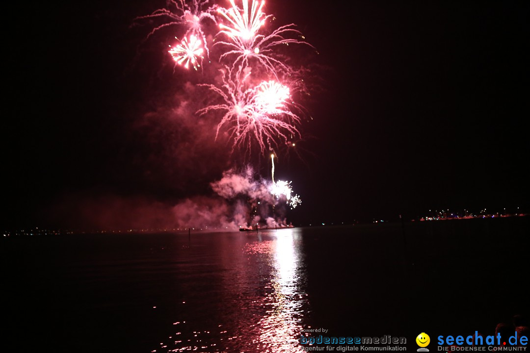 SEENACHTFEST mit Feuerwerk: Konstanz am Bodensee, 12.08.2017