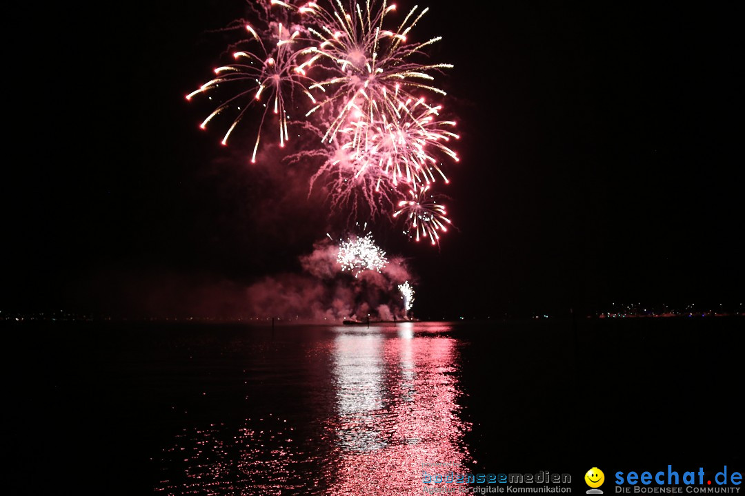 SEENACHTFEST mit Feuerwerk: Konstanz am Bodensee, 12.08.2017