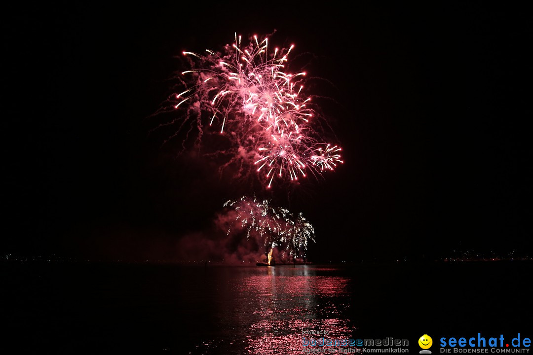 SEENACHTFEST mit Feuerwerk: Konstanz am Bodensee, 12.08.2017