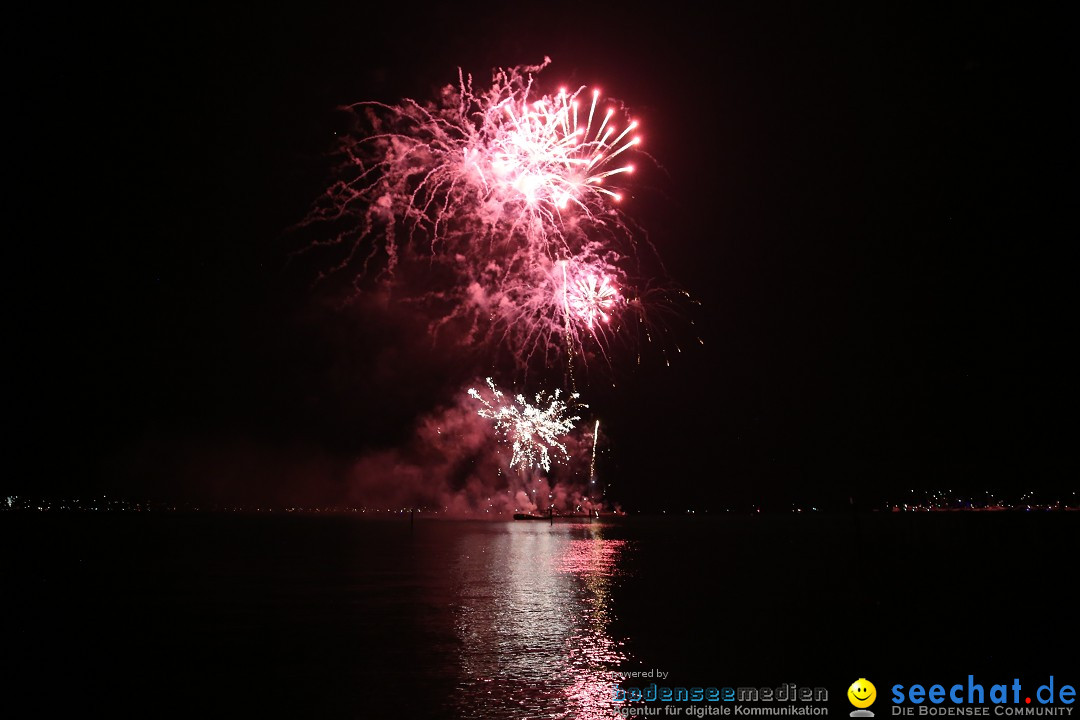 SEENACHTFEST mit Feuerwerk: Konstanz am Bodensee, 12.08.2017