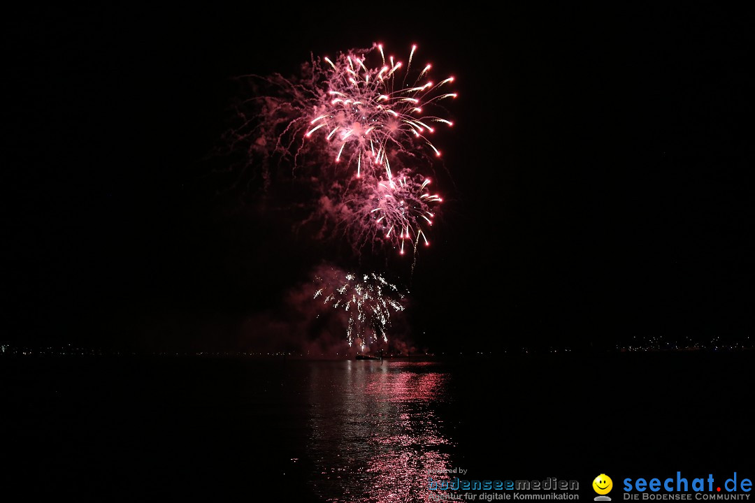 SEENACHTFEST mit Feuerwerk: Konstanz am Bodensee, 12.08.2017