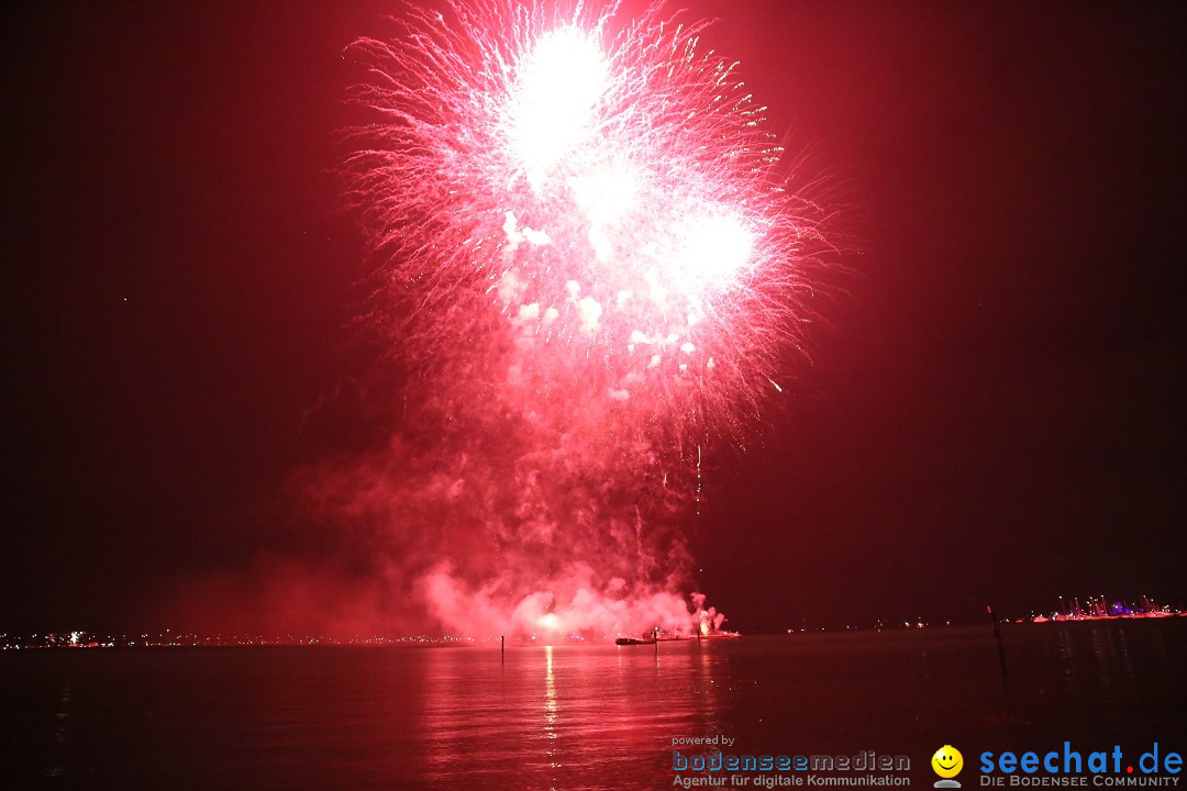 SEENACHTFEST mit Feuerwerk: Konstanz am Bodensee, 12.08.2017