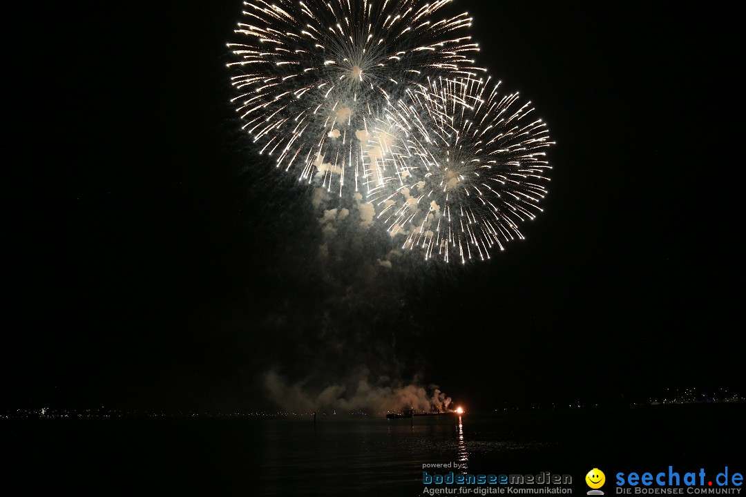 SEENACHTFEST mit Feuerwerk: Konstanz am Bodensee, 12.08.2017