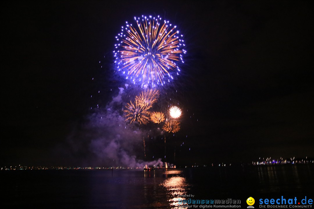 SEENACHTFEST mit Feuerwerk: Konstanz am Bodensee, 12.08.2017