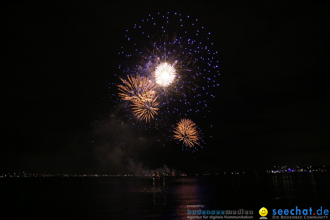 SEENACHTFEST mit Feuerwerk: Konstanz am Bodensee, 12.08.2017