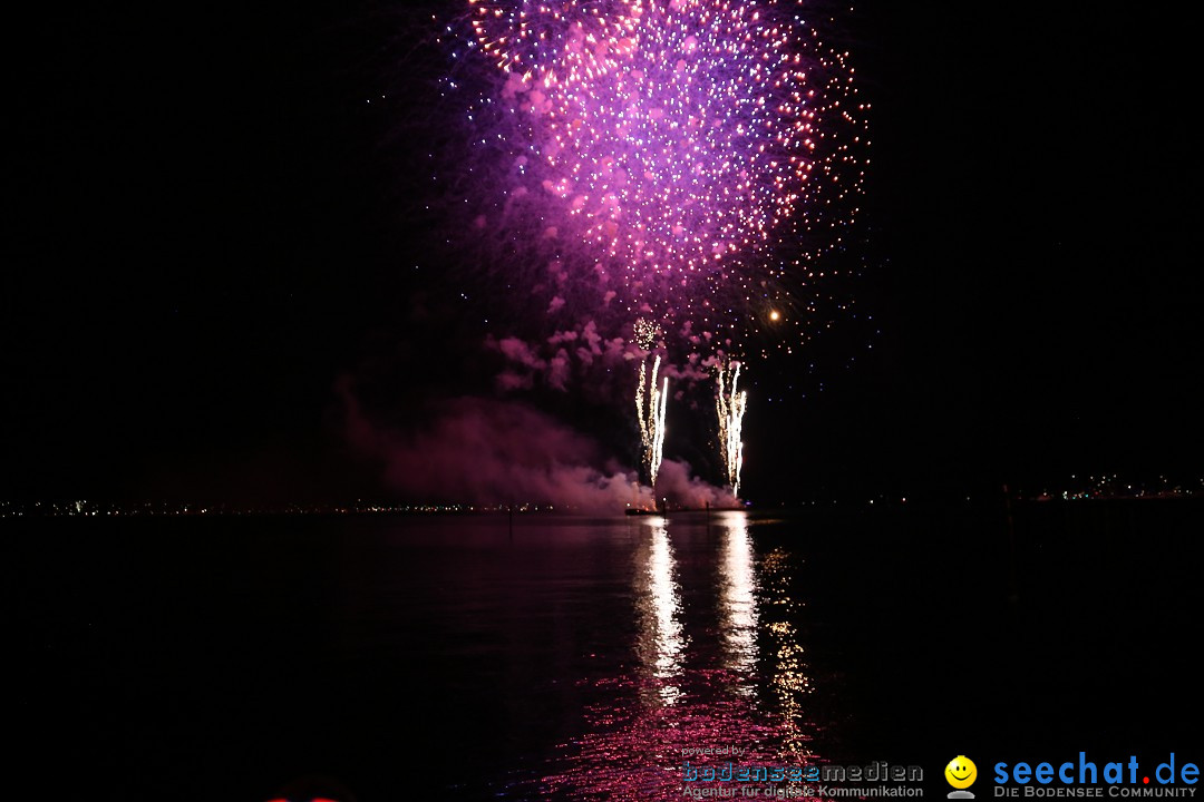 SEENACHTFEST mit Feuerwerk: Konstanz am Bodensee, 12.08.2017