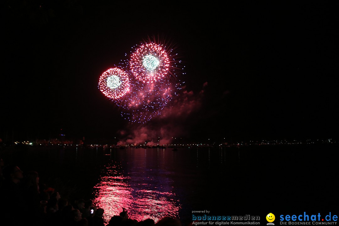 SEENACHTFEST mit Feuerwerk: Konstanz am Bodensee, 12.08.2017