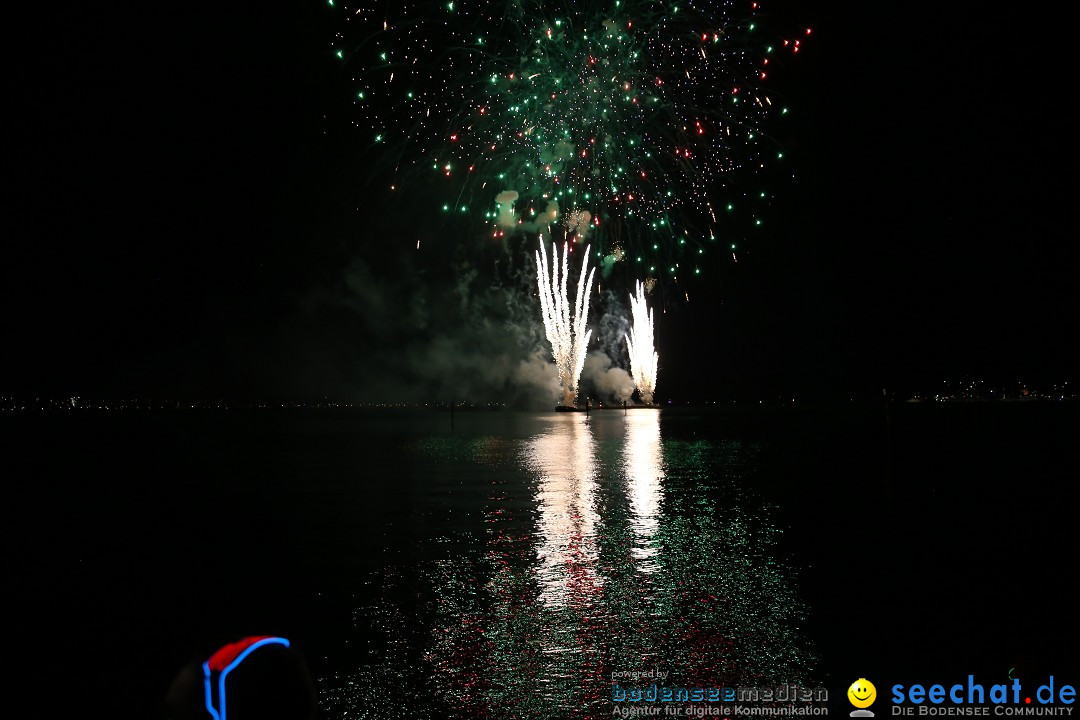 SEENACHTFEST mit Feuerwerk: Konstanz am Bodensee, 12.08.2017