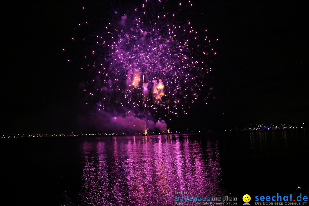 SEENACHTFEST mit Feuerwerk: Konstanz am Bodensee, 12.08.2017