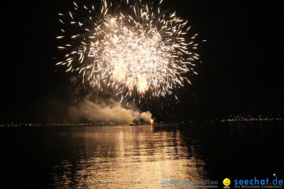 SEENACHTFEST mit Feuerwerk: Konstanz am Bodensee, 12.08.2017