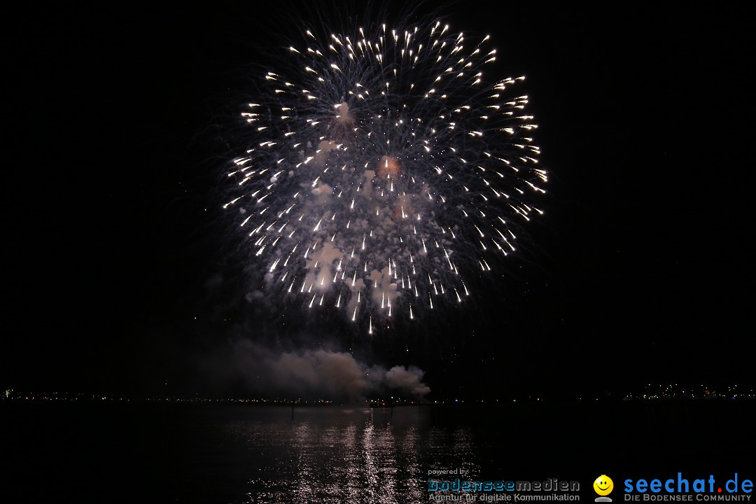 SEENACHTFEST mit Feuerwerk: Konstanz am Bodensee, 12.08.2017