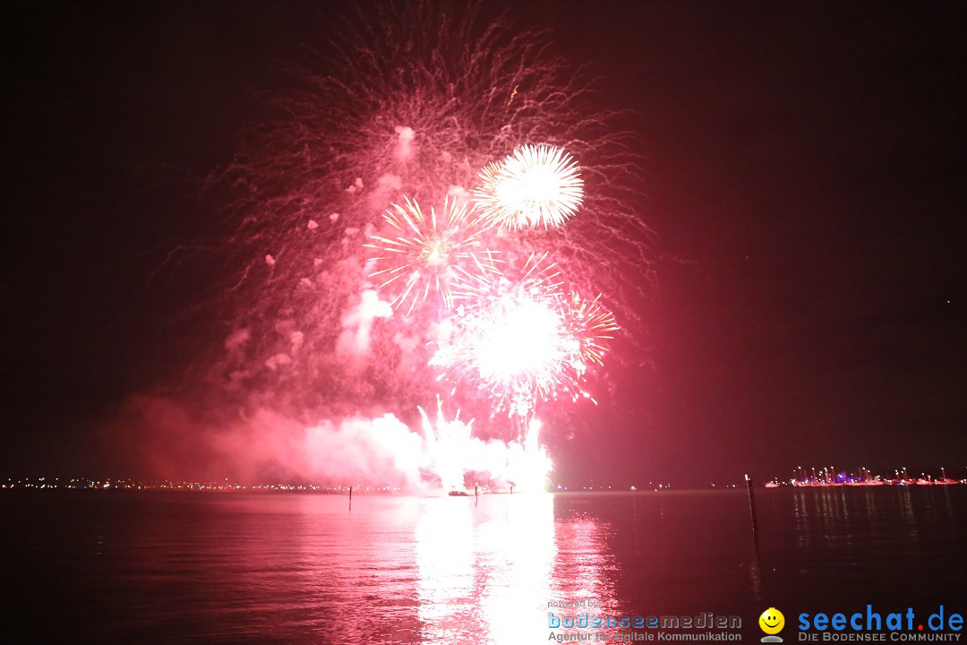 SEENACHTFEST mit Feuerwerk: Konstanz am Bodensee, 12.08.2017