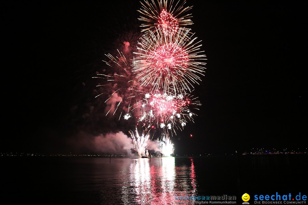 SEENACHTFEST mit Feuerwerk: Konstanz am Bodensee, 12.08.2017