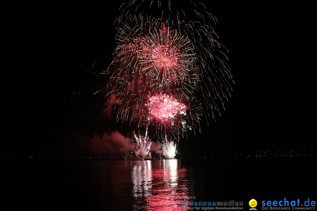 SEENACHTFEST mit Feuerwerk: Konstanz am Bodensee, 12.08.2017