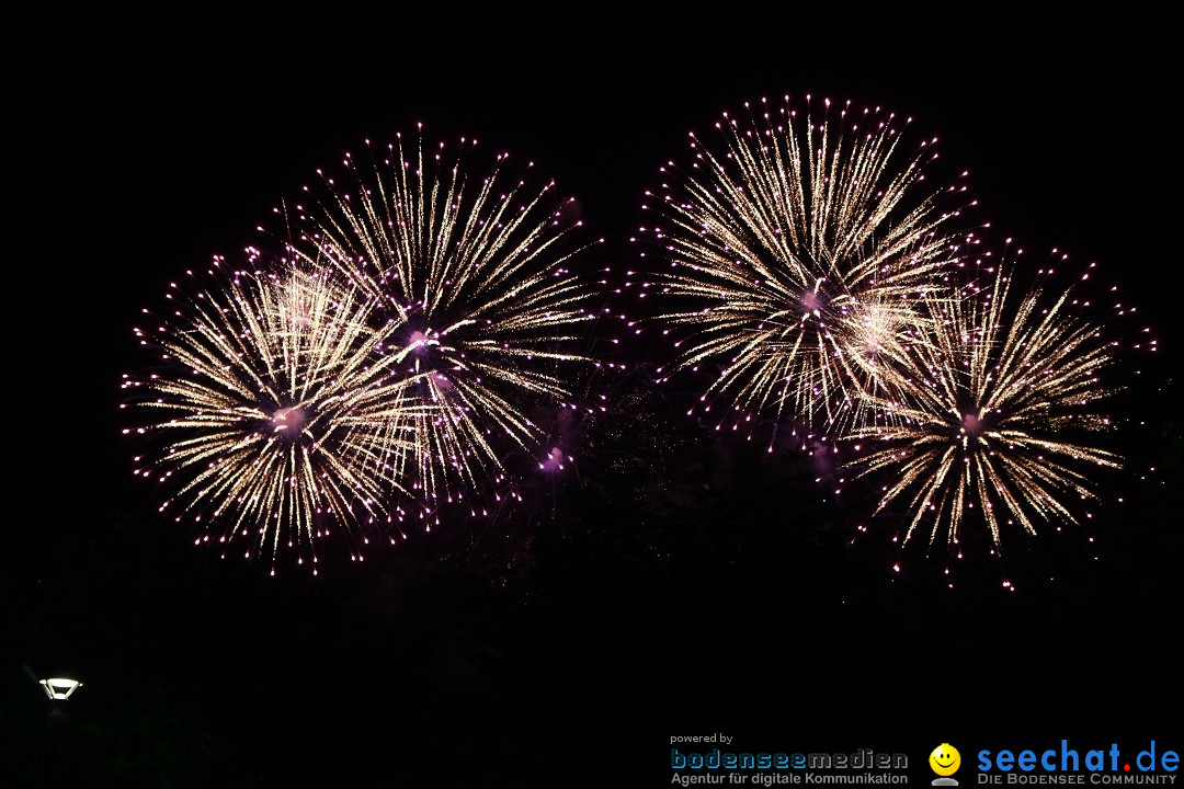 SEENACHTFEST mit Feuerwerk: Konstanz am Bodensee, 12.08.2017