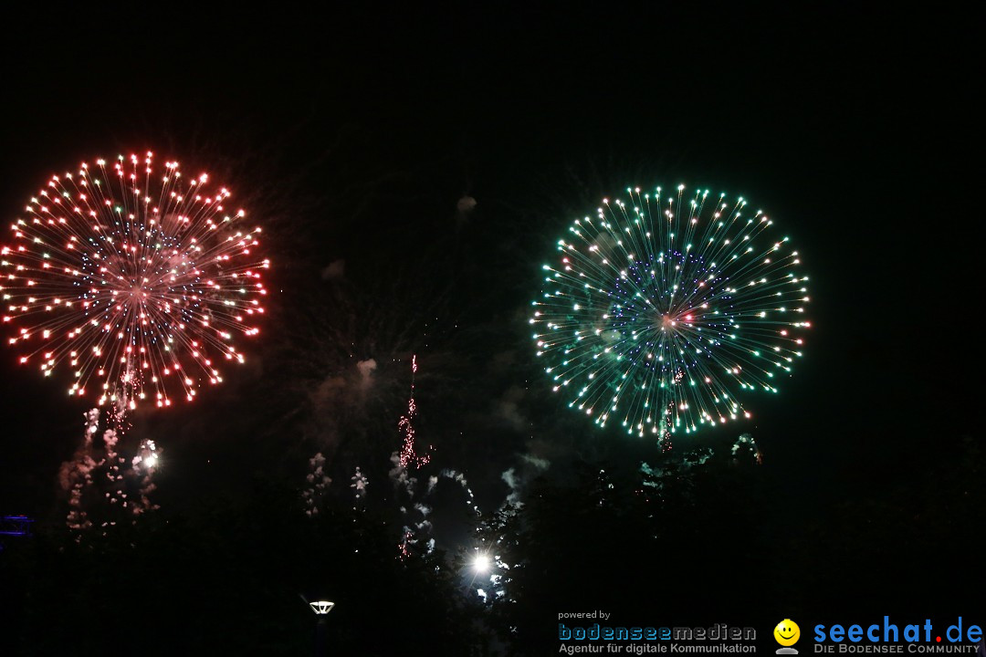 SEENACHTFEST mit Feuerwerk: Konstanz am Bodensee, 12.08.2017