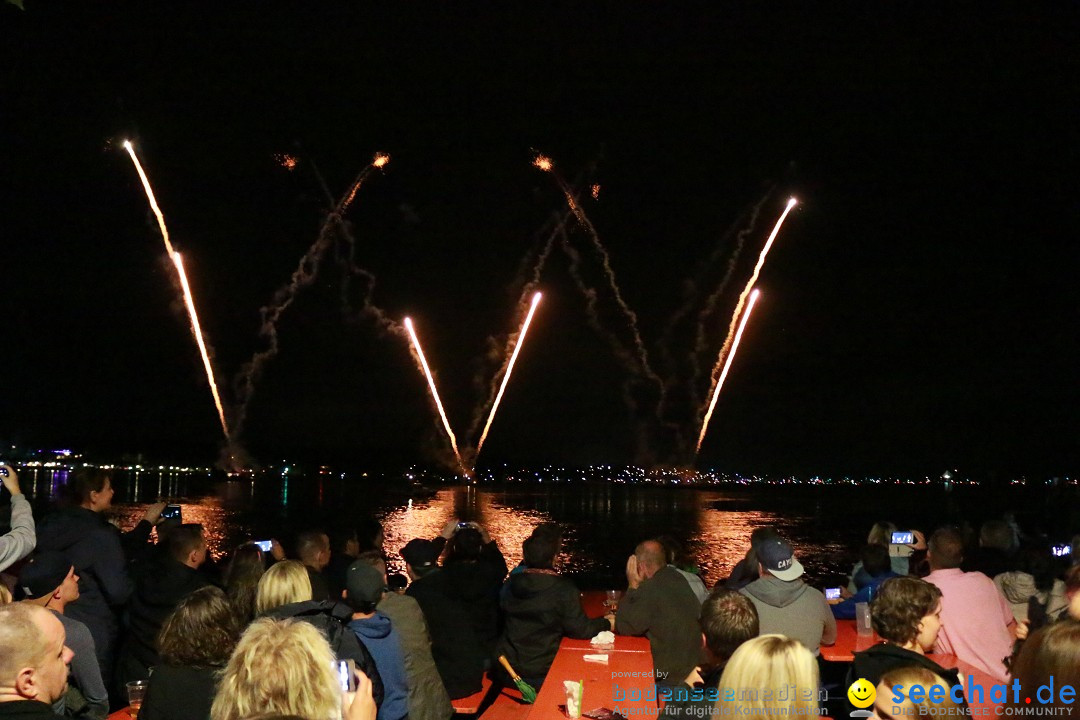 SEENACHTFEST mit Feuerwerk: Konstanz am Bodensee, 12.08.2017