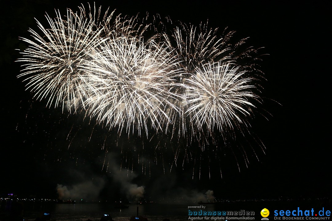 SEENACHTFEST mit Feuerwerk: Konstanz am Bodensee, 12.08.2017