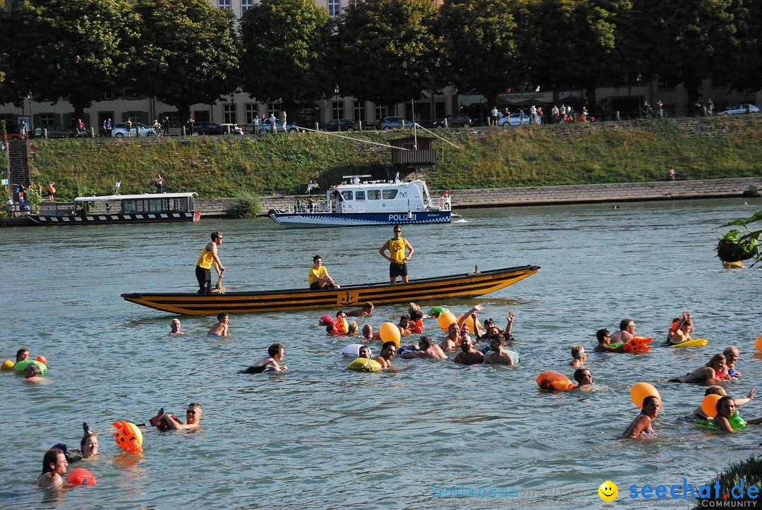 Rheinschwimmen: Basel, 15.08.2017