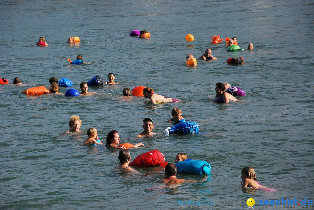 Rheinschwimmen: Basel, 15.08.2017