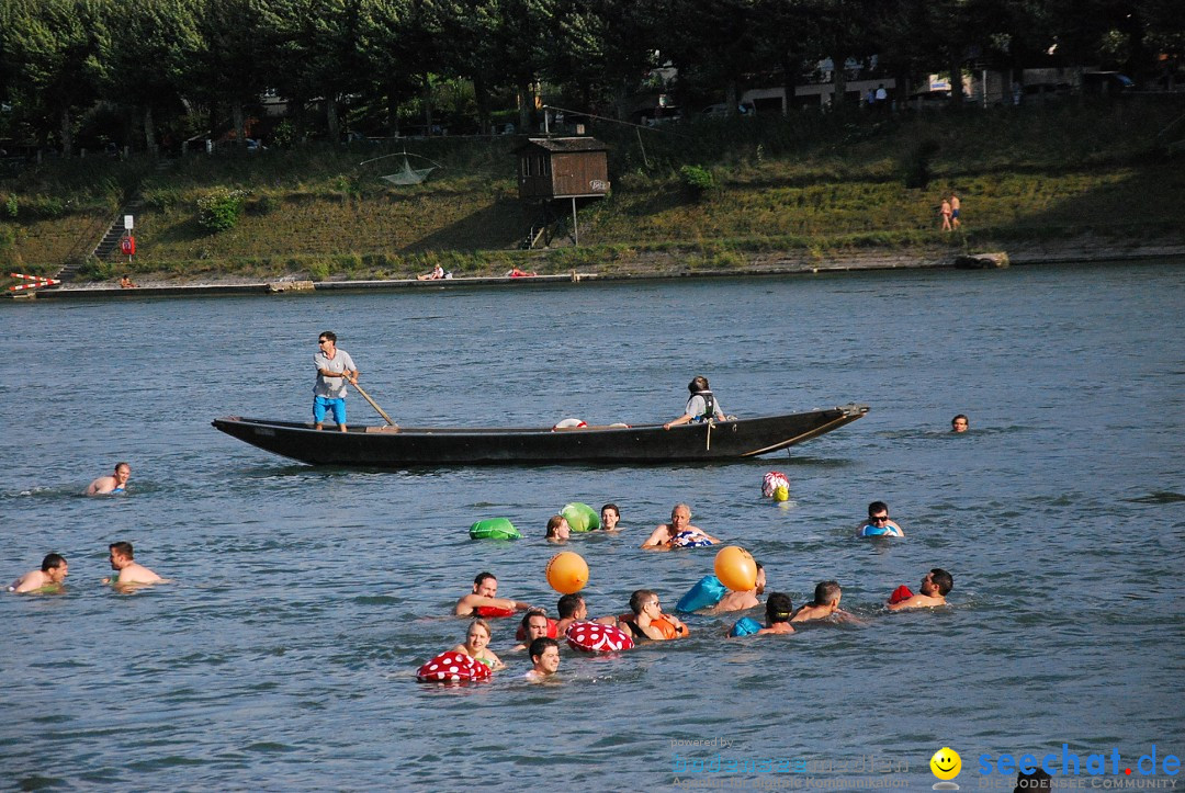 Rheinschwimmen: Basel, 15.08.2017