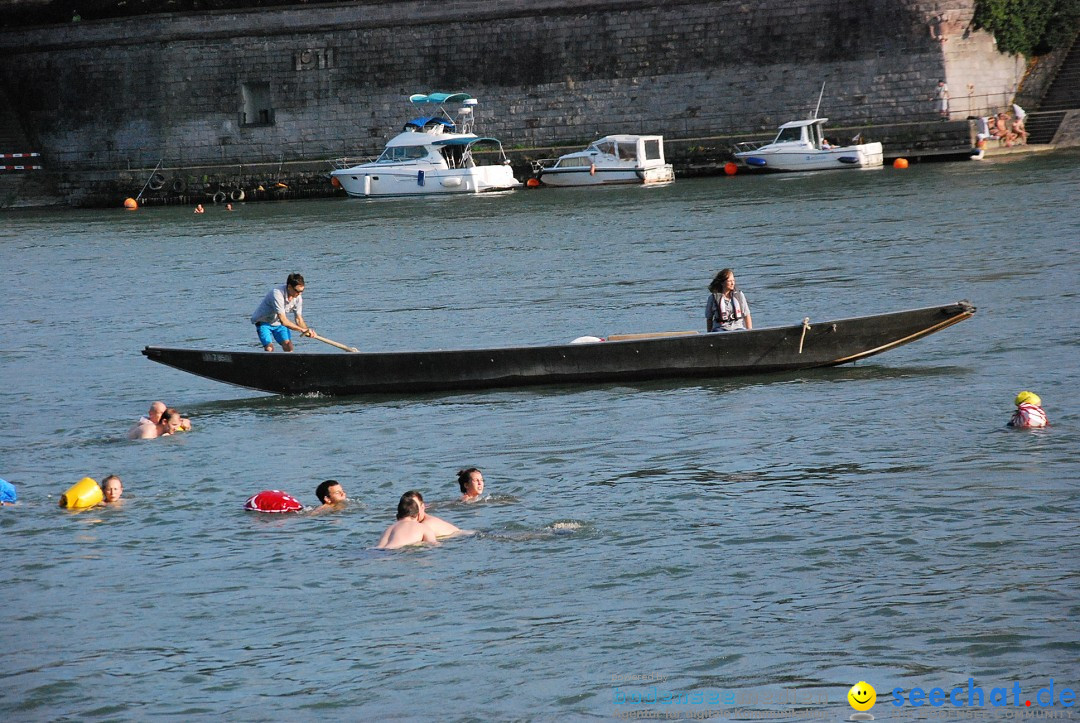 Rheinschwimmen: Basel, 15.08.2017