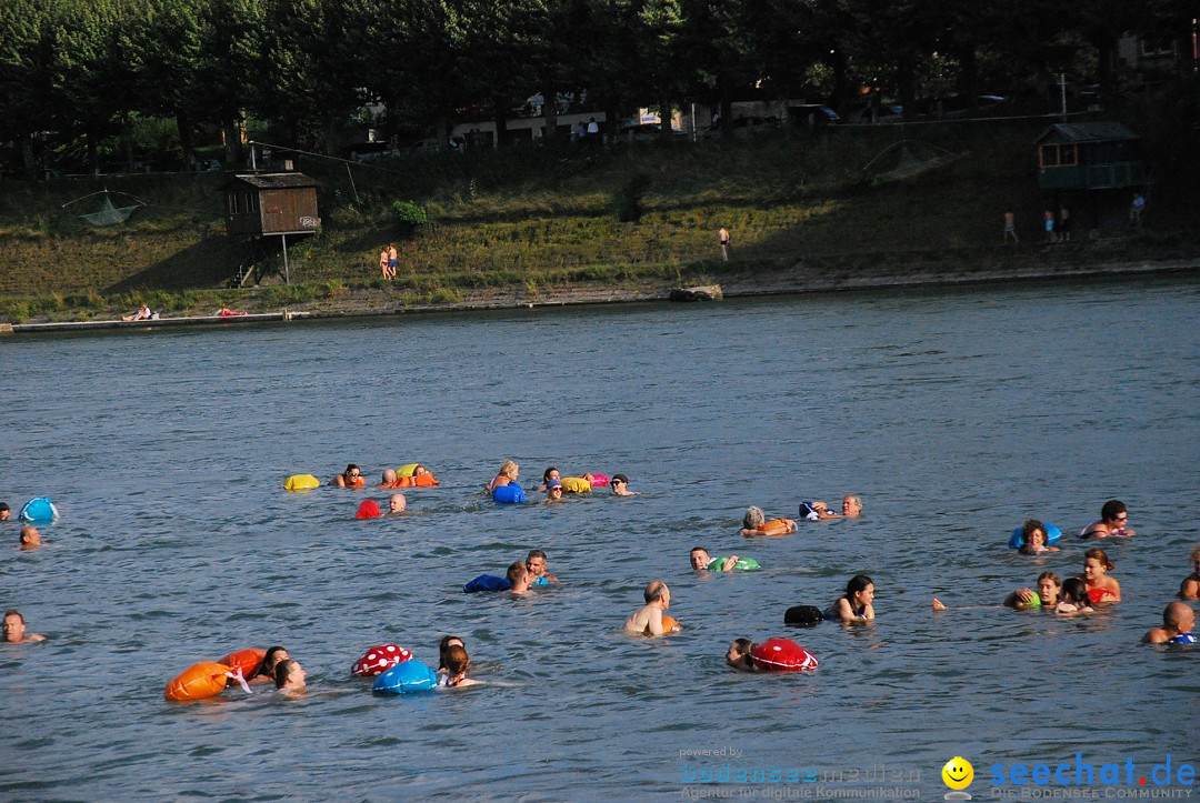 Rheinschwimmen: Basel, 15.08.2017