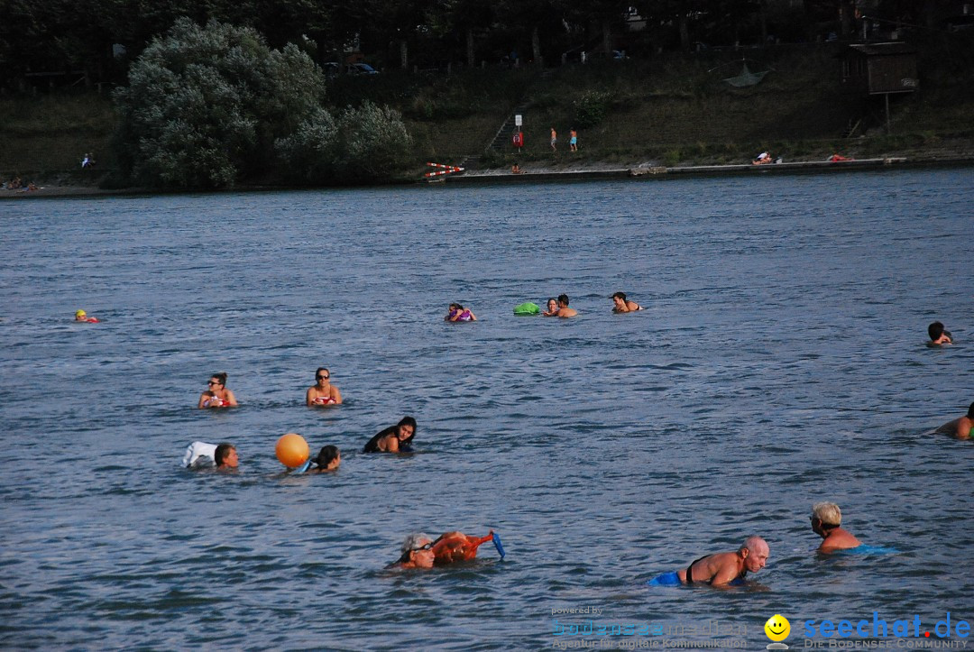 Rheinschwimmen: Basel, 15.08.2017