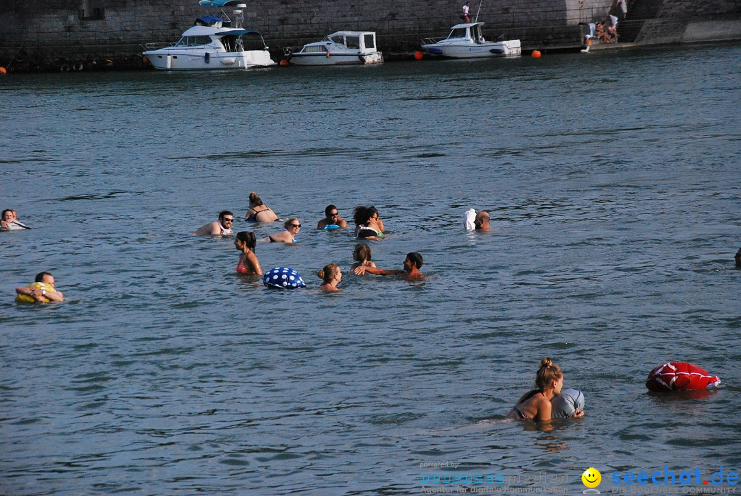 Rheinschwimmen: Basel, 15.08.2017