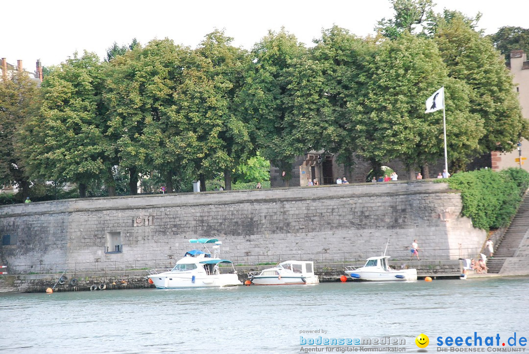 Rheinschwimmen: Basel, 15.08.2017