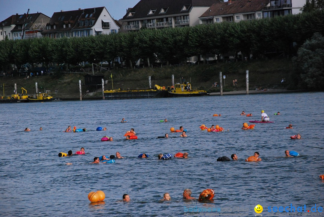 Rheinschwimmen: Basel, 15.08.2017