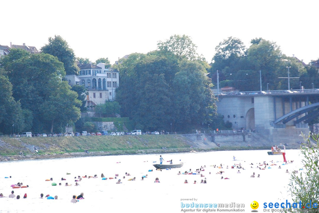 Rheinschwimmen: Basel, 15.08.2017