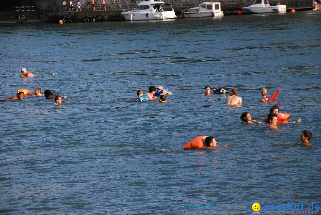 Rheinschwimmen: Basel, 15.08.2017