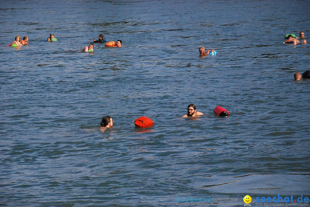 Rheinschwimmen: Basel, 15.08.2017