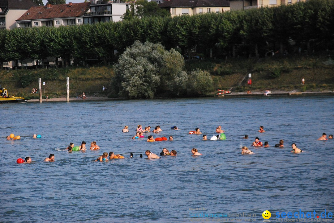 Rheinschwimmen: Basel, 15.08.2017