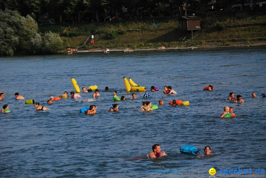 Rheinschwimmen: Basel, 15.08.2017