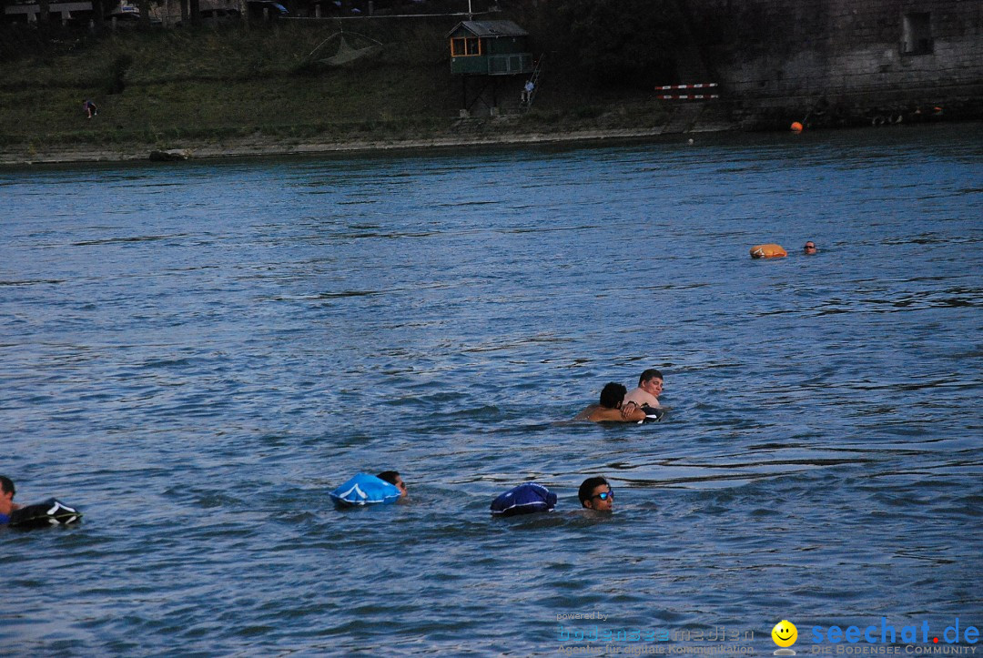 Rheinschwimmen: Basel, 15.08.2017