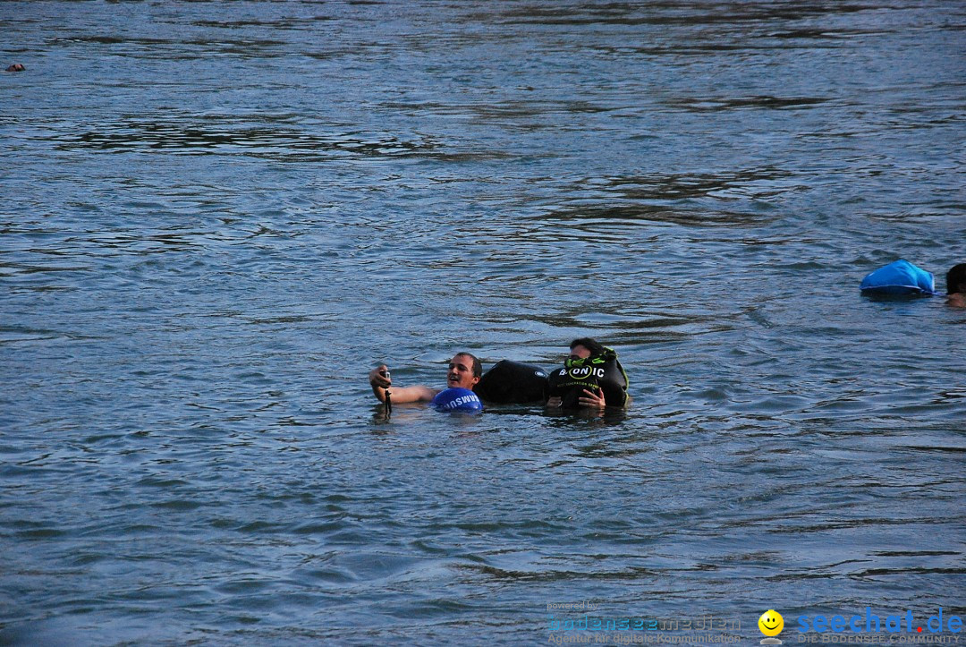 Rheinschwimmen: Basel, 15.08.2017