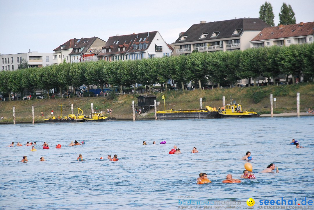 Rheinschwimmen: Basel, 15.08.2017