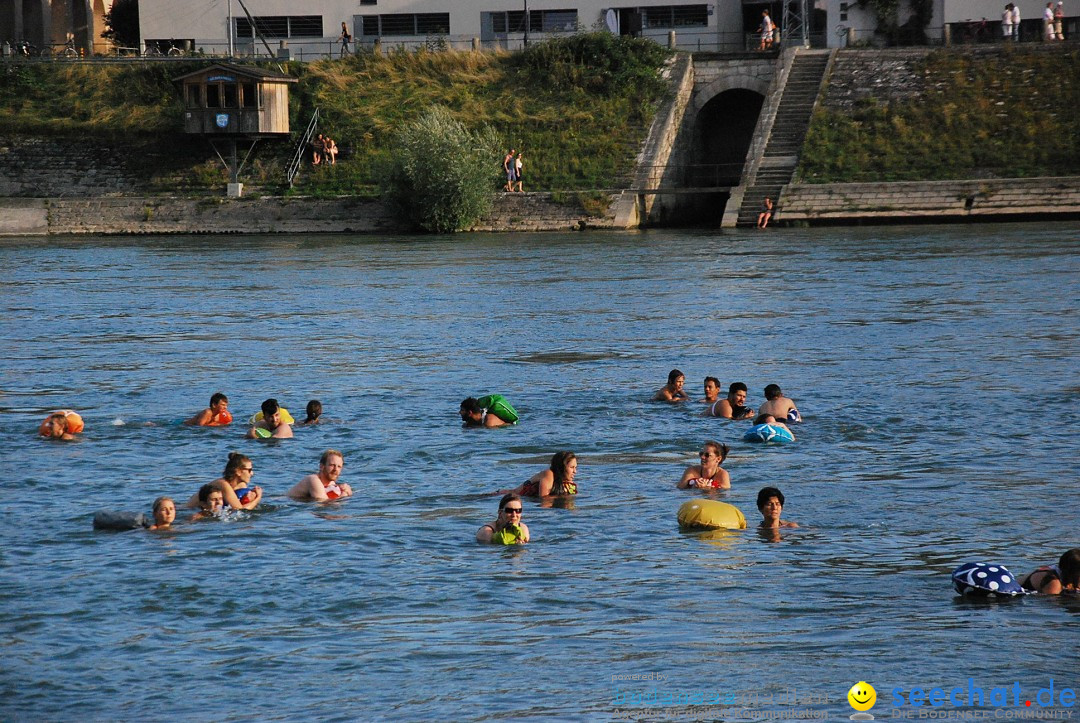 Rheinschwimmen: Basel, 15.08.2017